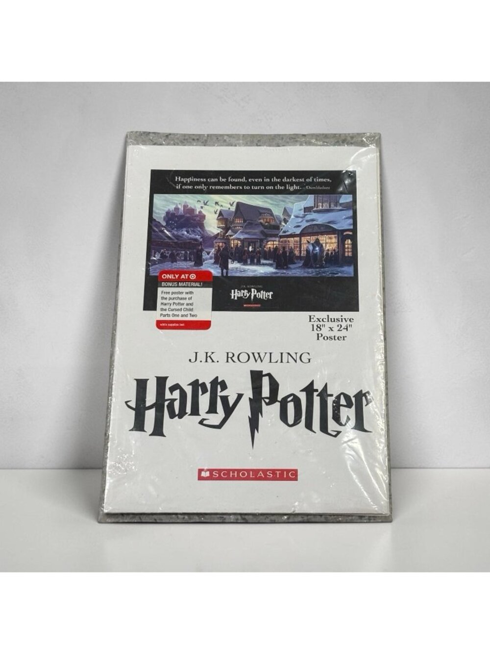 Harry Potter Cursed Child Target Exclusive 18" x 24" Sealed Bonus Poster NEW